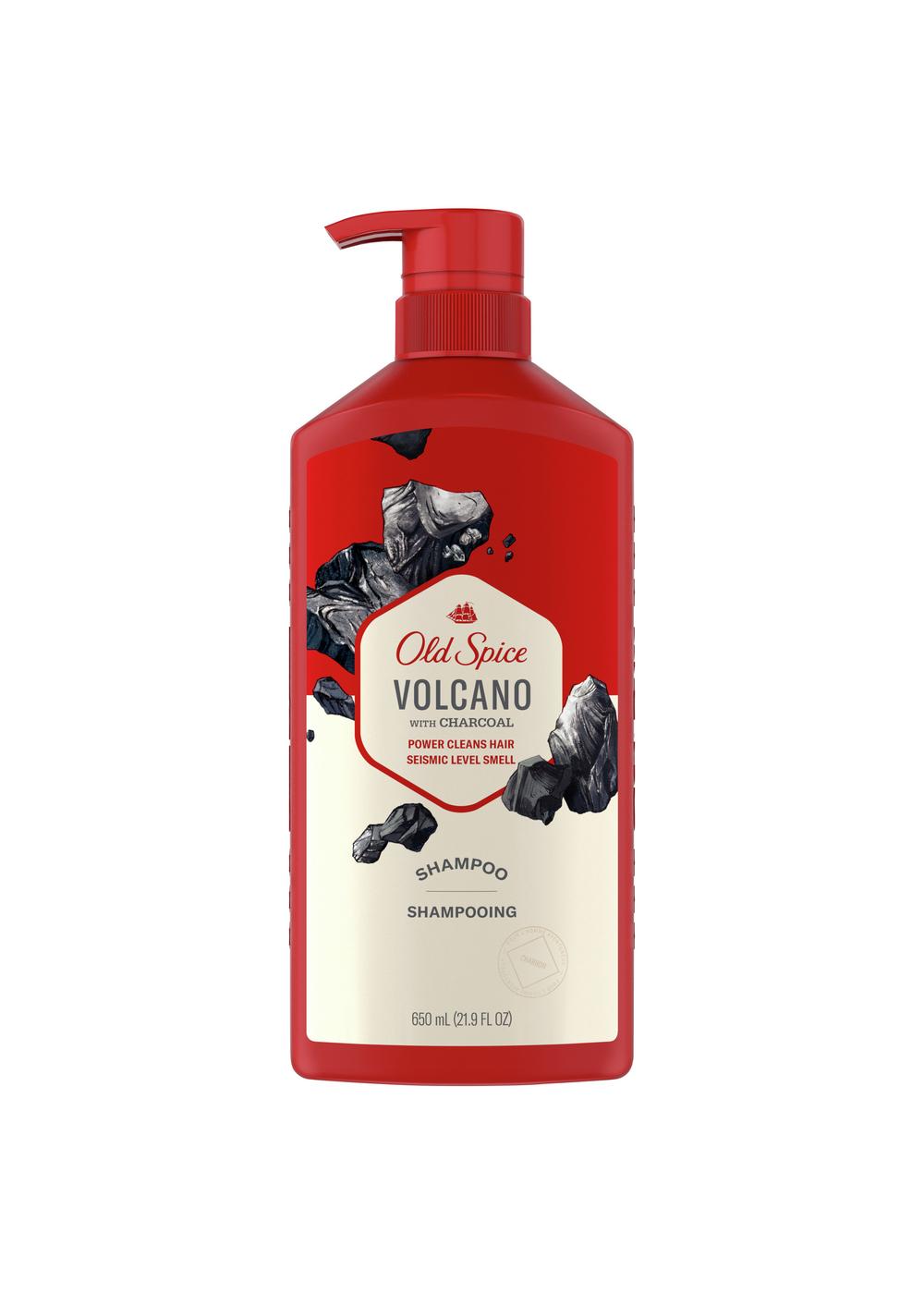 Old Spice Volcano with Charcoal Shampoo; image 1 of 2