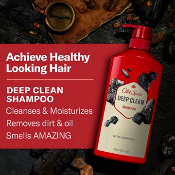 Old Spice Volcano with Charcoal Shampoo