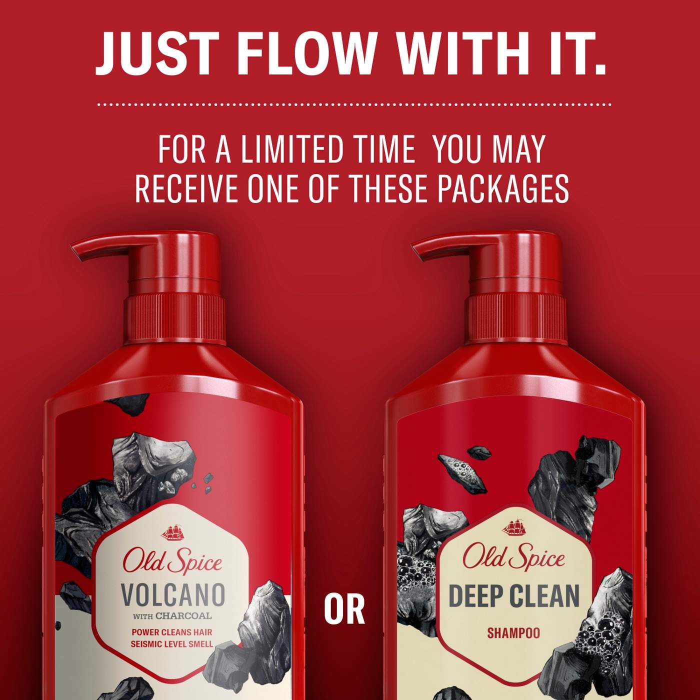 Old Spice Volcano with Charcoal Shampoo; image 4 of 7