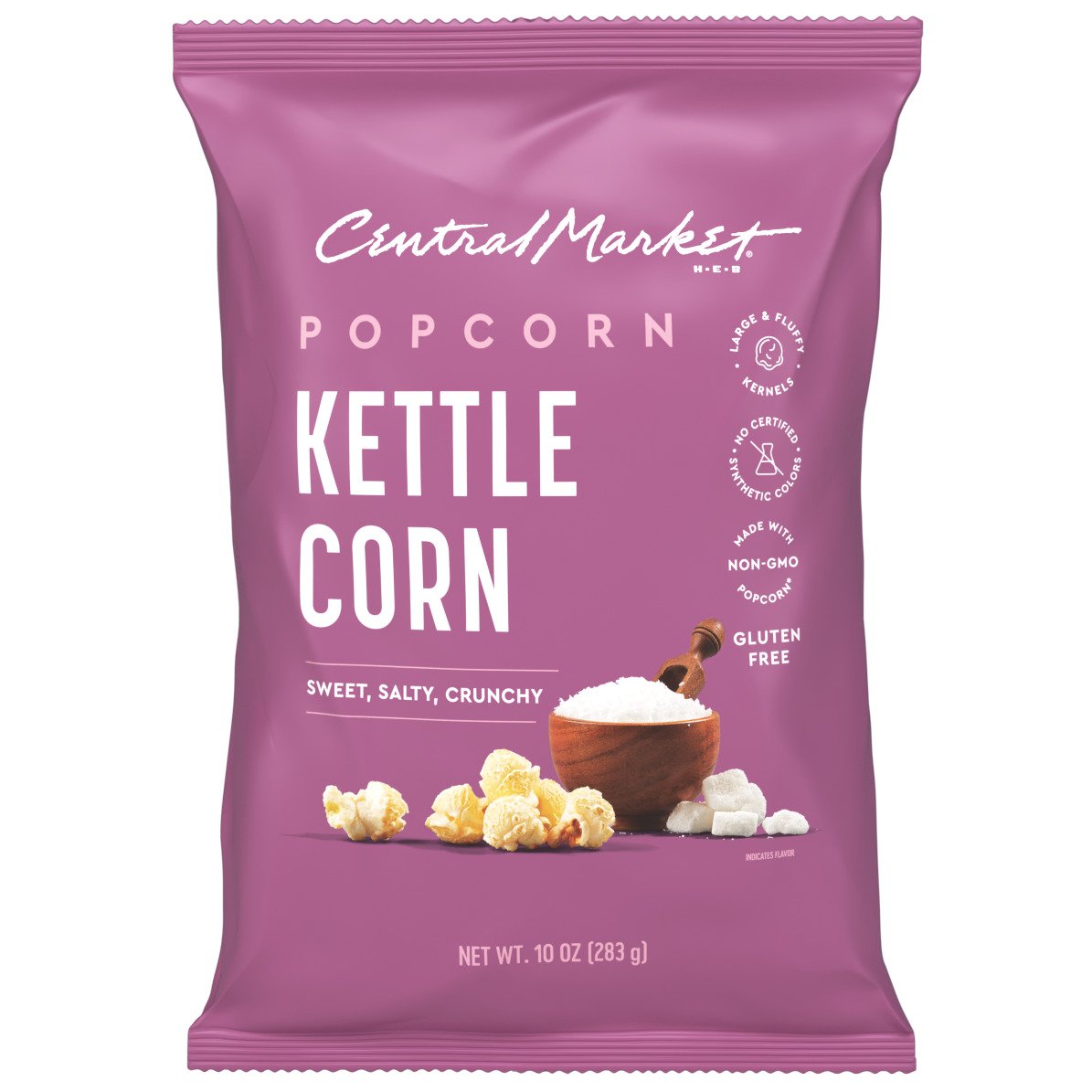 Central Market Kettle Corn Popcorn - Shop Popcorn at H-E-B