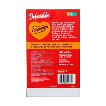 Hartz Delectables Squeeze Up Variety Pack Cat Treats
