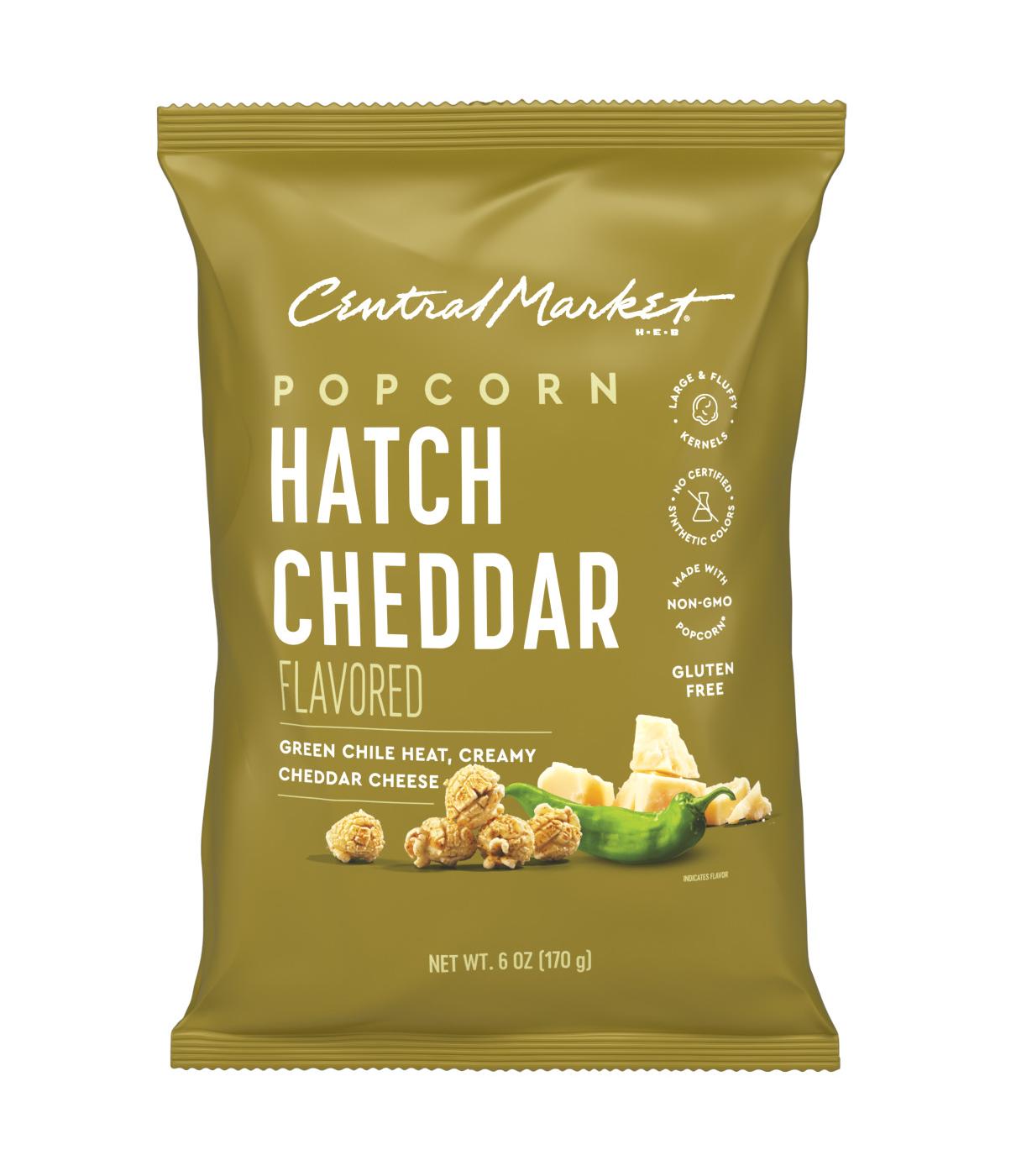 Central Market Hatch Cheddar Popcorn; image 1 of 2