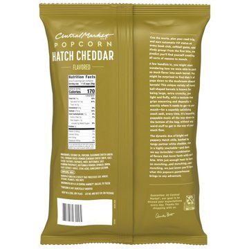 Central Market Hatch Cheddar Popcorn, 6 oz