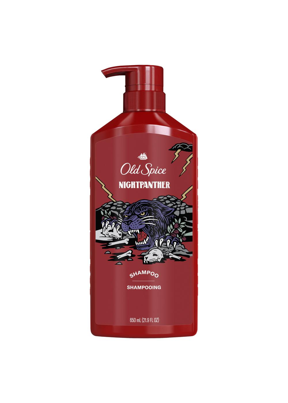 Old Spice Nightpanther Shampoo; image 1 of 2