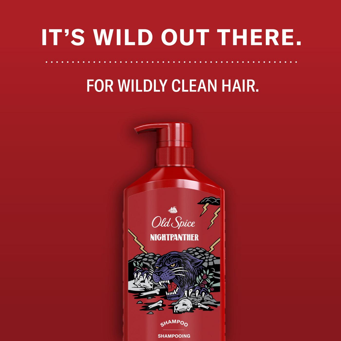 Old Spice Nightpanther Shampoo; image 6 of 7