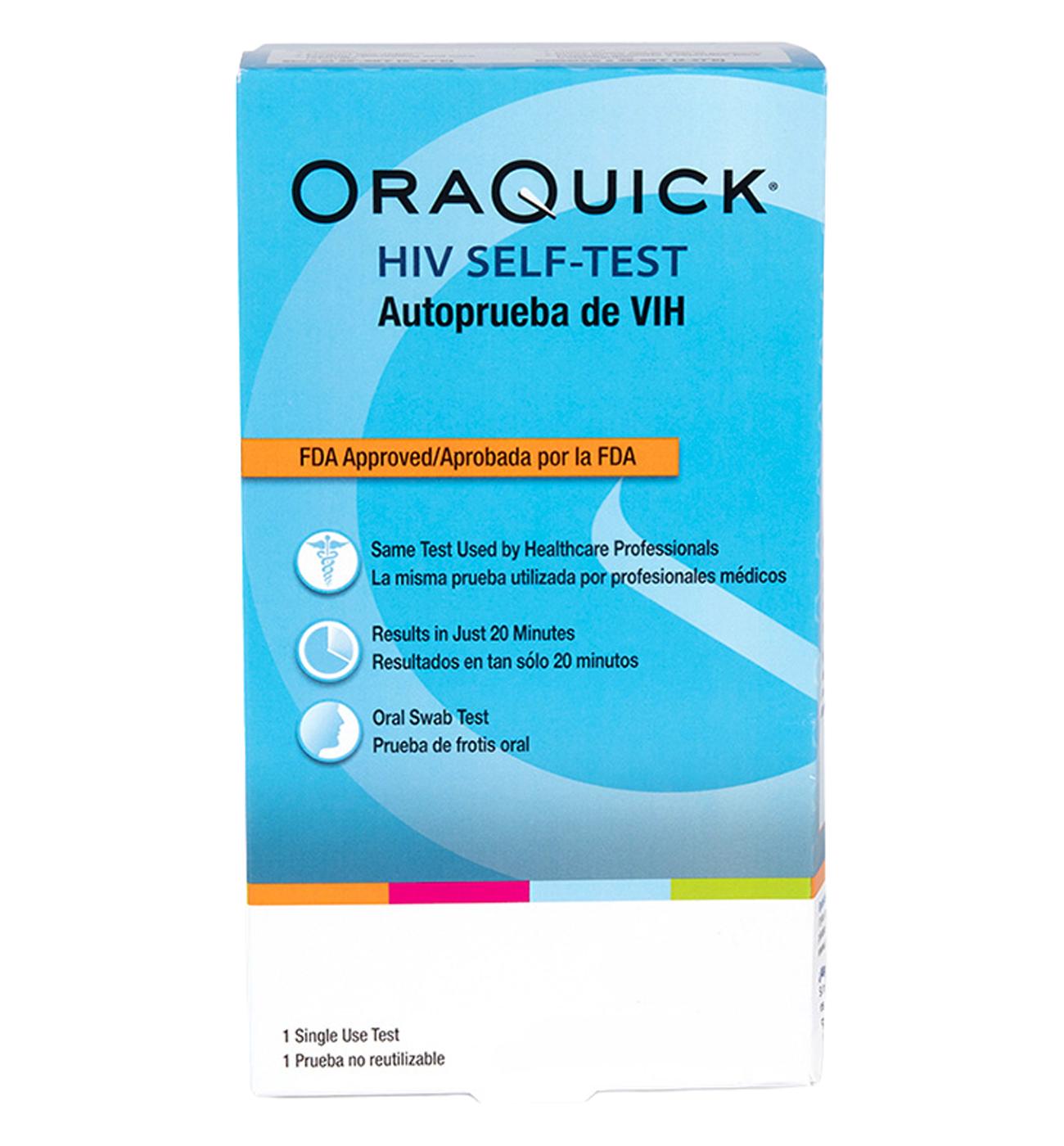 OraQuick At-Home Rapid HIV Saliva Self-Test; image 4 of 4