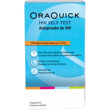 OraQuick At-Home Rapid HIV Saliva Self-Test