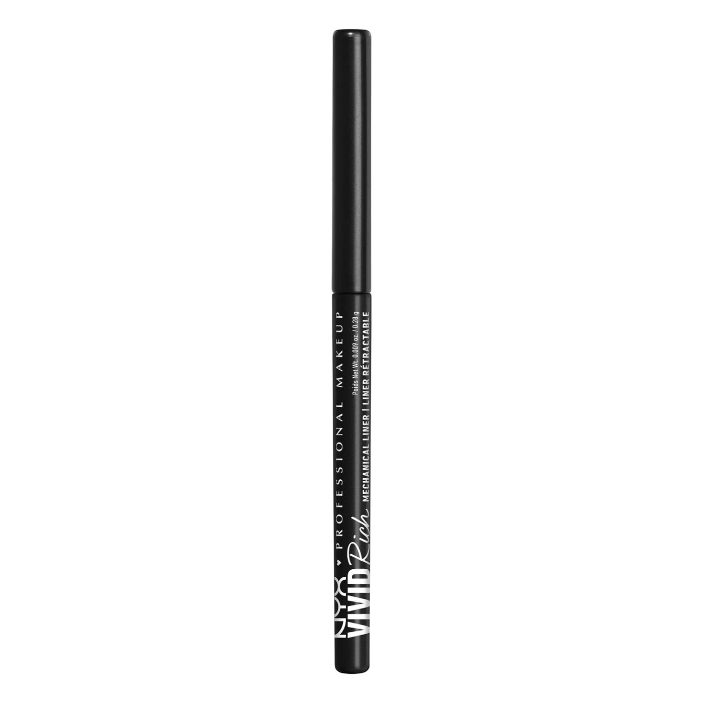 NYX Vivid Rich Mechanical Liner Pencil - Always Onyx; image 1 of 3