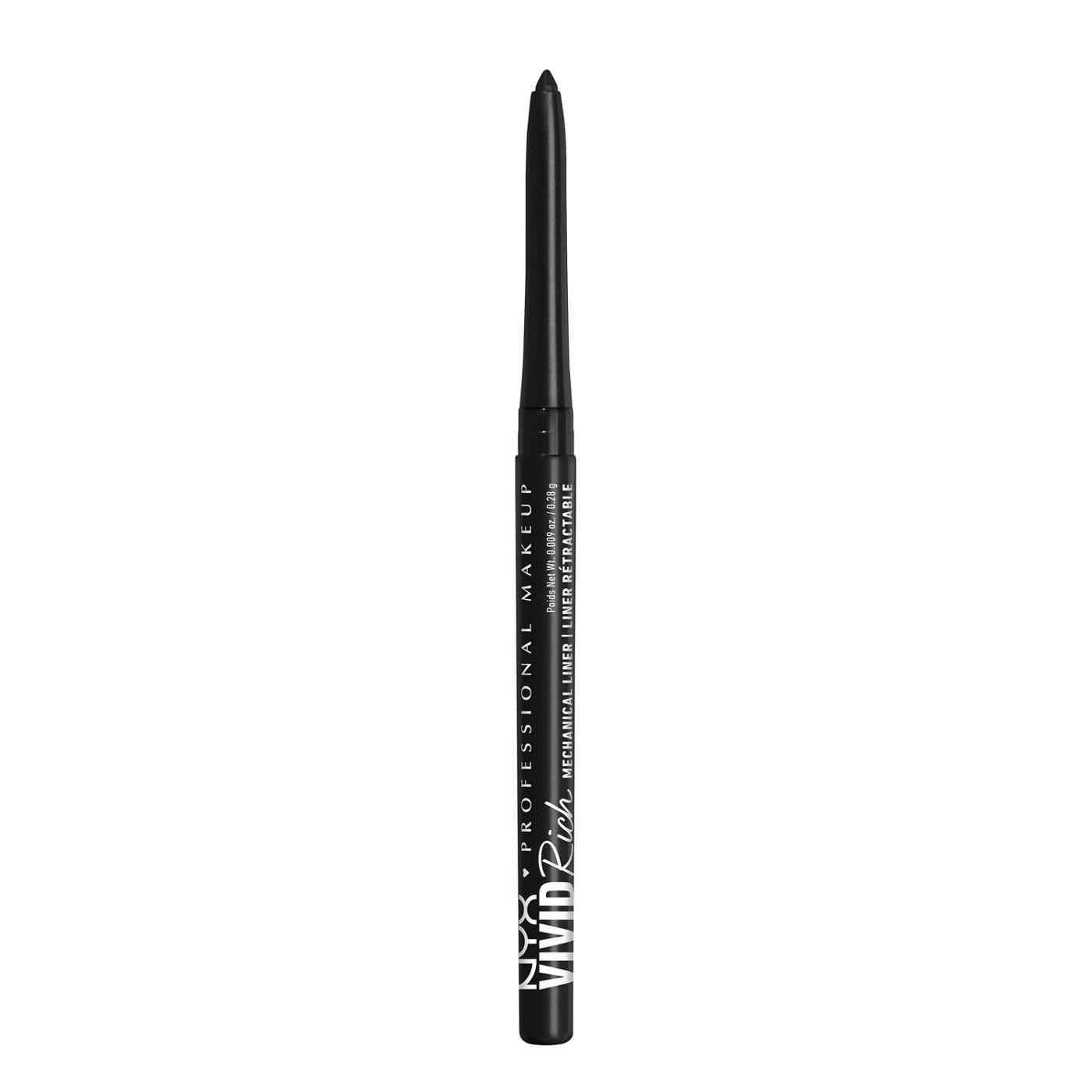 NYX Vivid Rich Mechanical Liner Pencil - Always Onyx; image 3 of 3