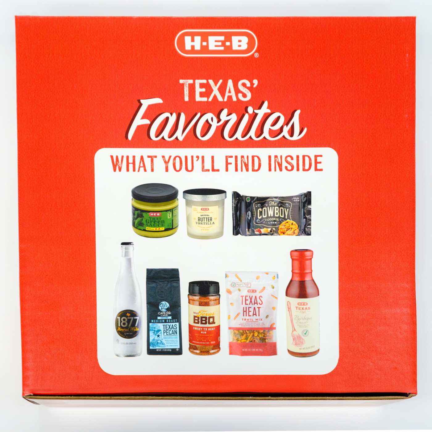 H-E-B Texas' Favorites Gift Box - Shop Gift Baskets at H-E-B