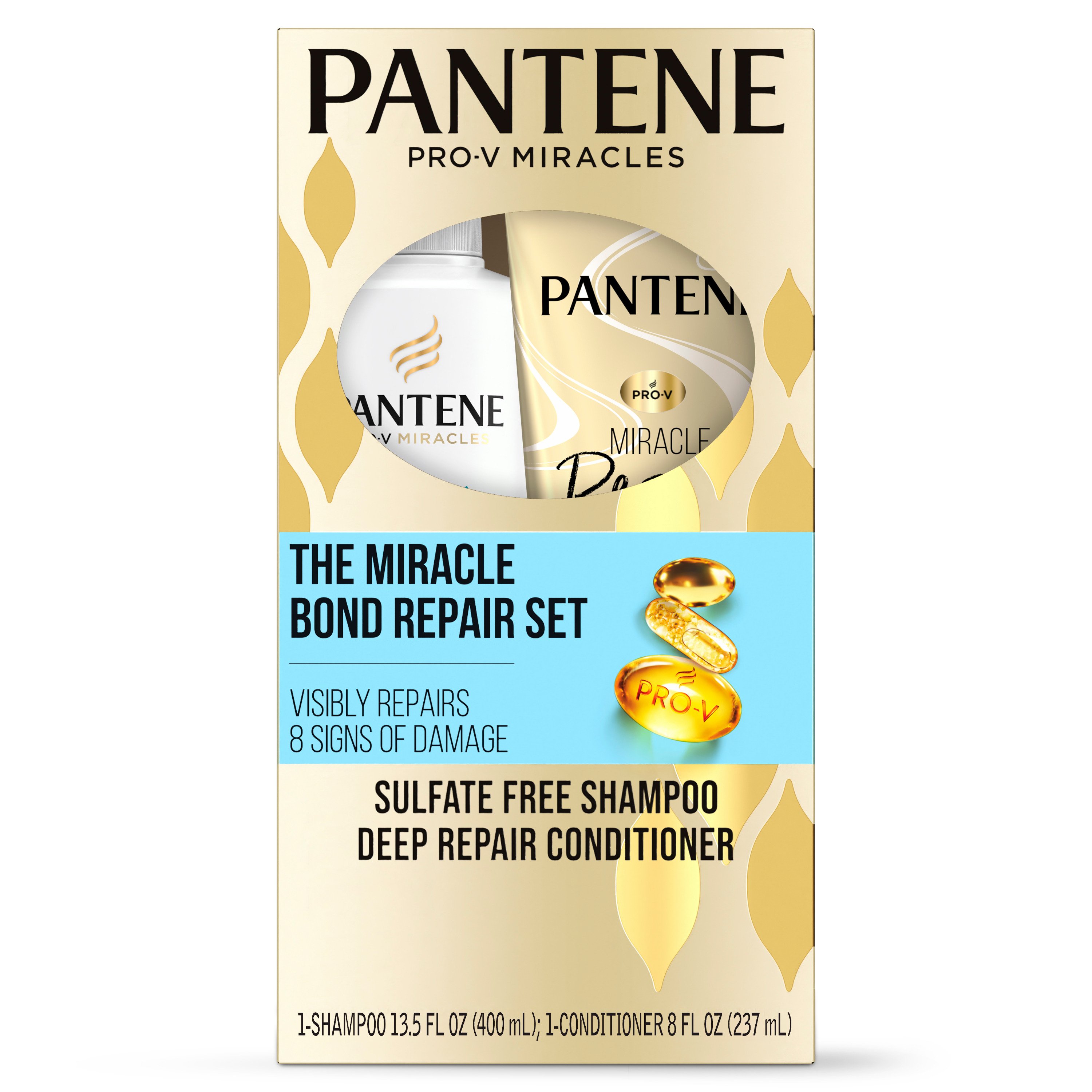 Pantene The Miracle Bond Repair Set - Shop Shampoo & Conditioner At H-E-B