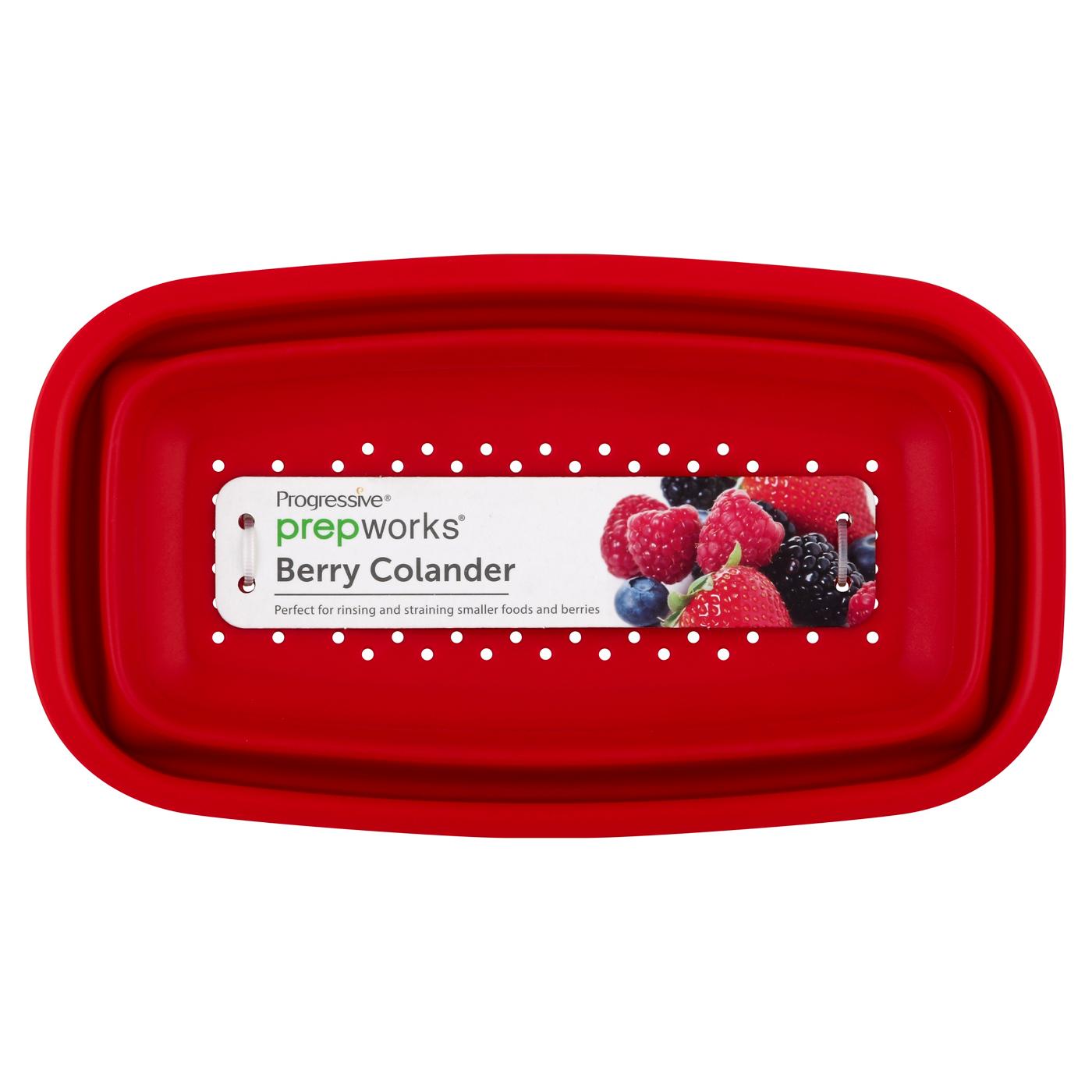 Progressive PrepWorks Collapsible Berry Colander - Assorted; image 1 of 4