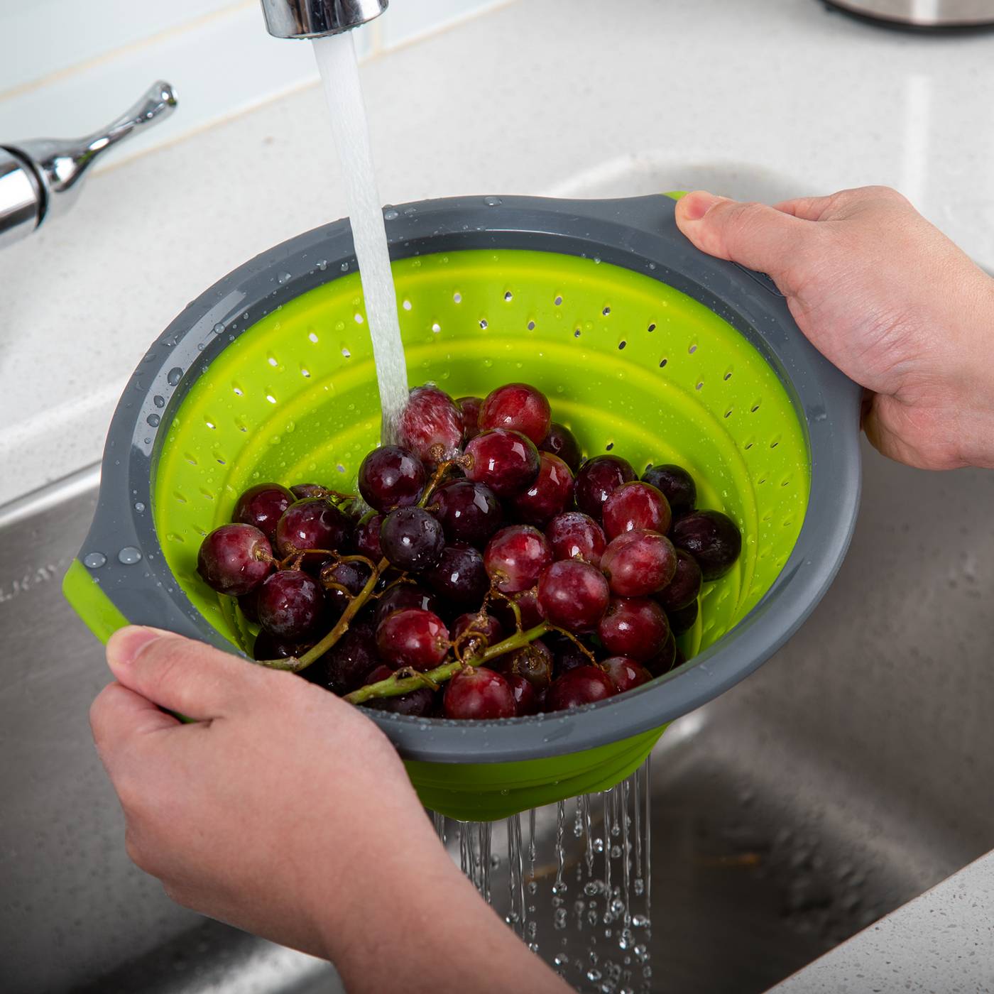 Prep Solutions Collapsible Colander; image 4 of 6