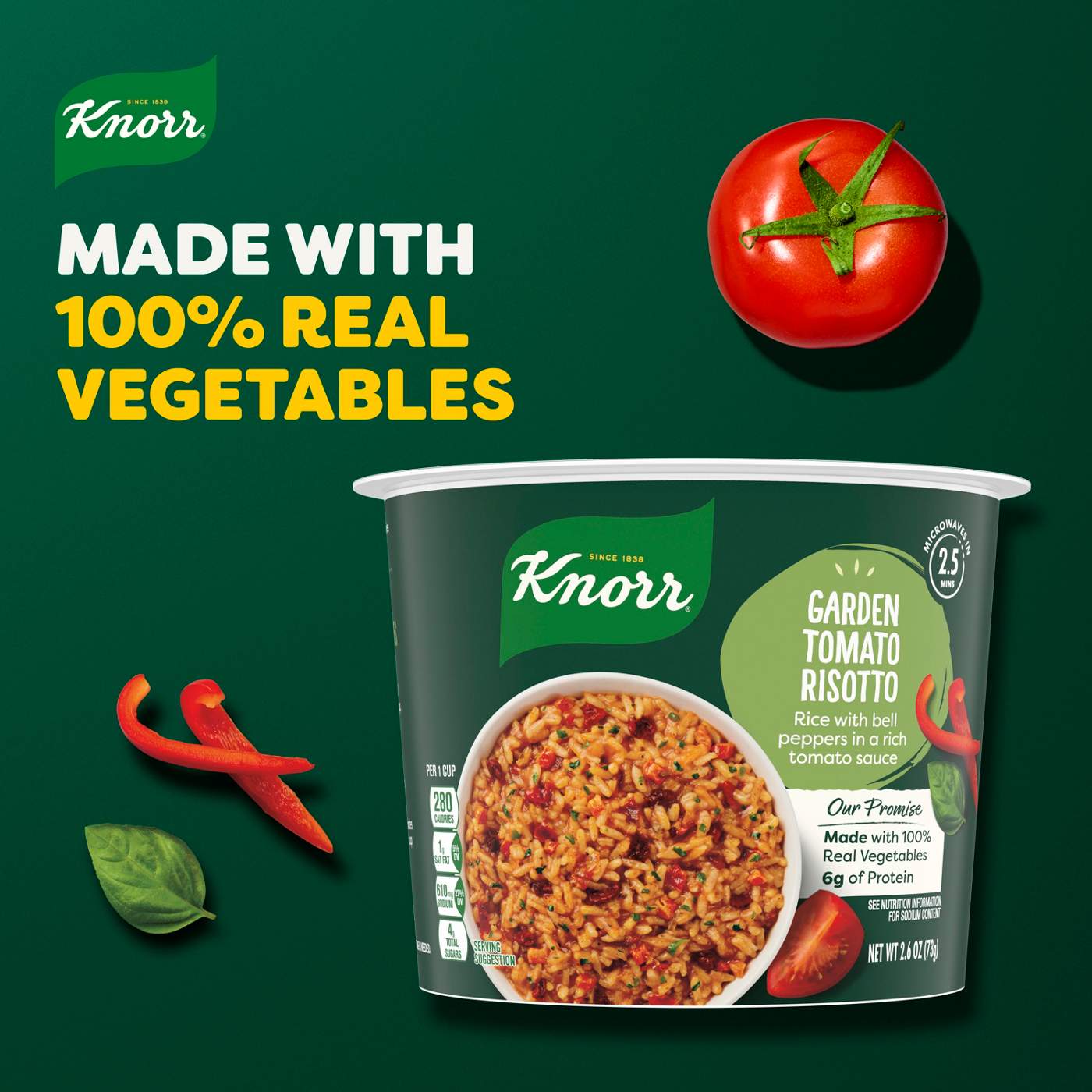 Knorr Garden Tomato Risotto Rice Cup; image 6 of 6