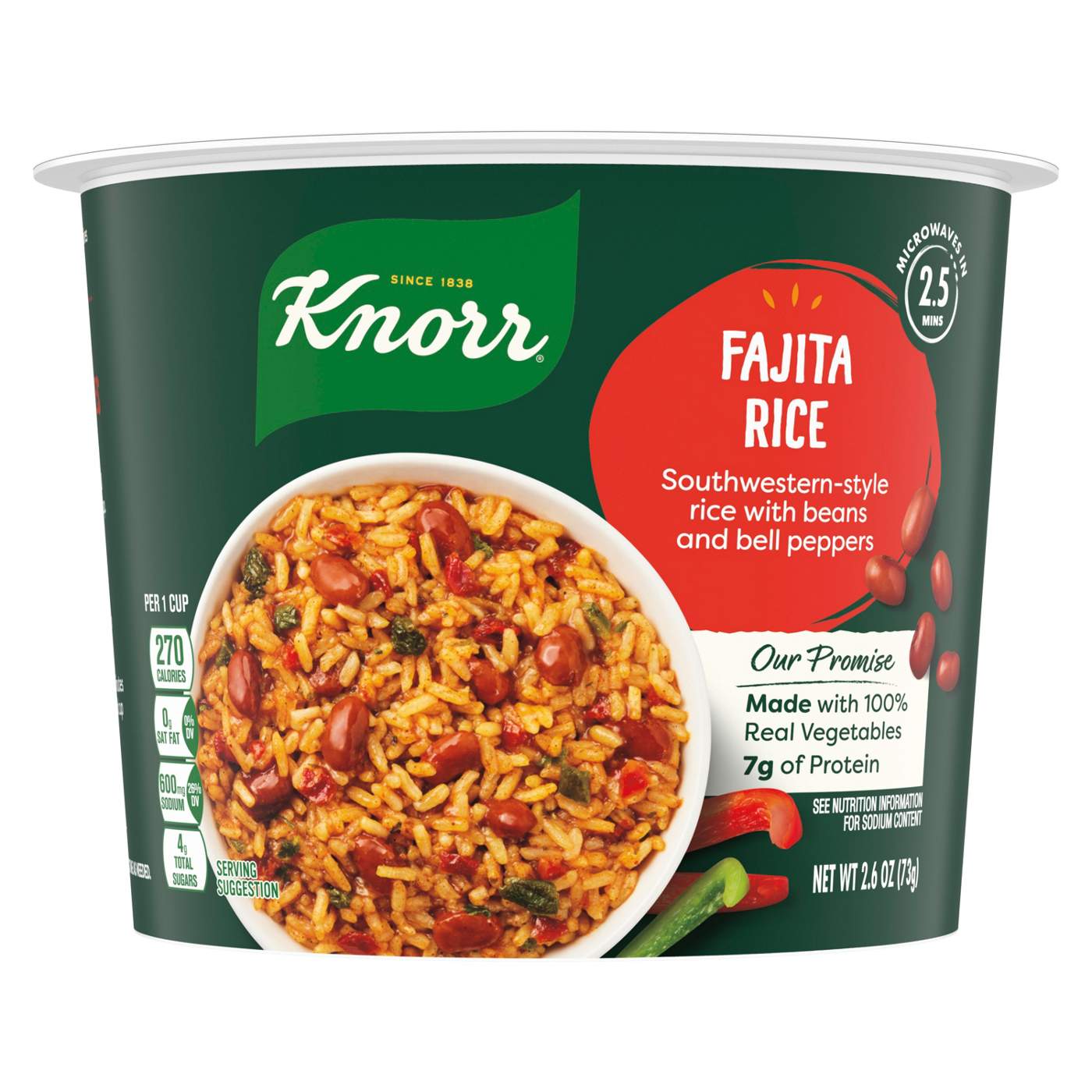 Knorr Fajita Rice Cup; image 1 of 7