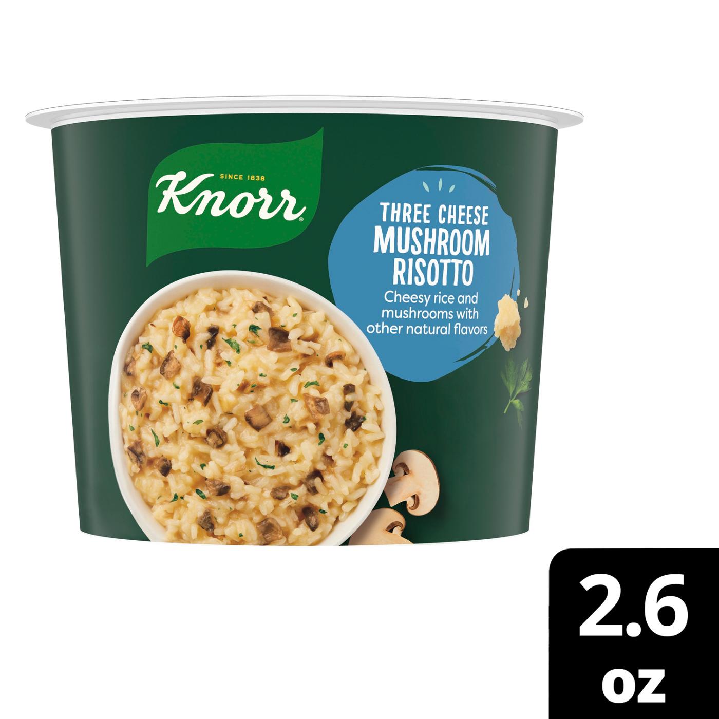 Knorr Three Cheese Mushroom Risotto Rice Cup; image 6 of 6