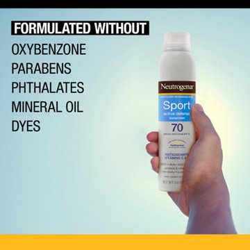 Neutrogena Active Defense Sport Sunscreen Spray - SPF 70