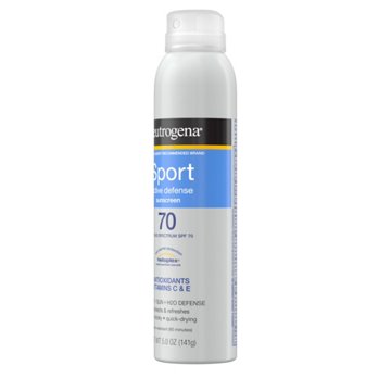 Neutrogena Active Defense Sport Sunscreen Spray - SPF 70