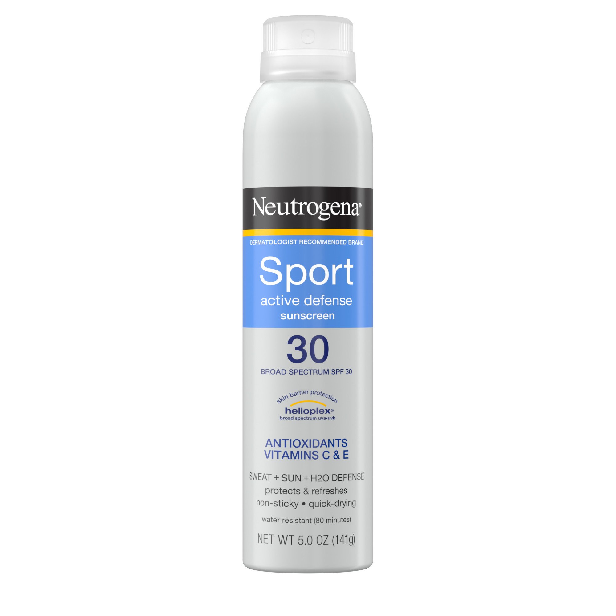 Neutrogena Sport Active Defense Sunscreen SPF 30 Shop Sunscreen