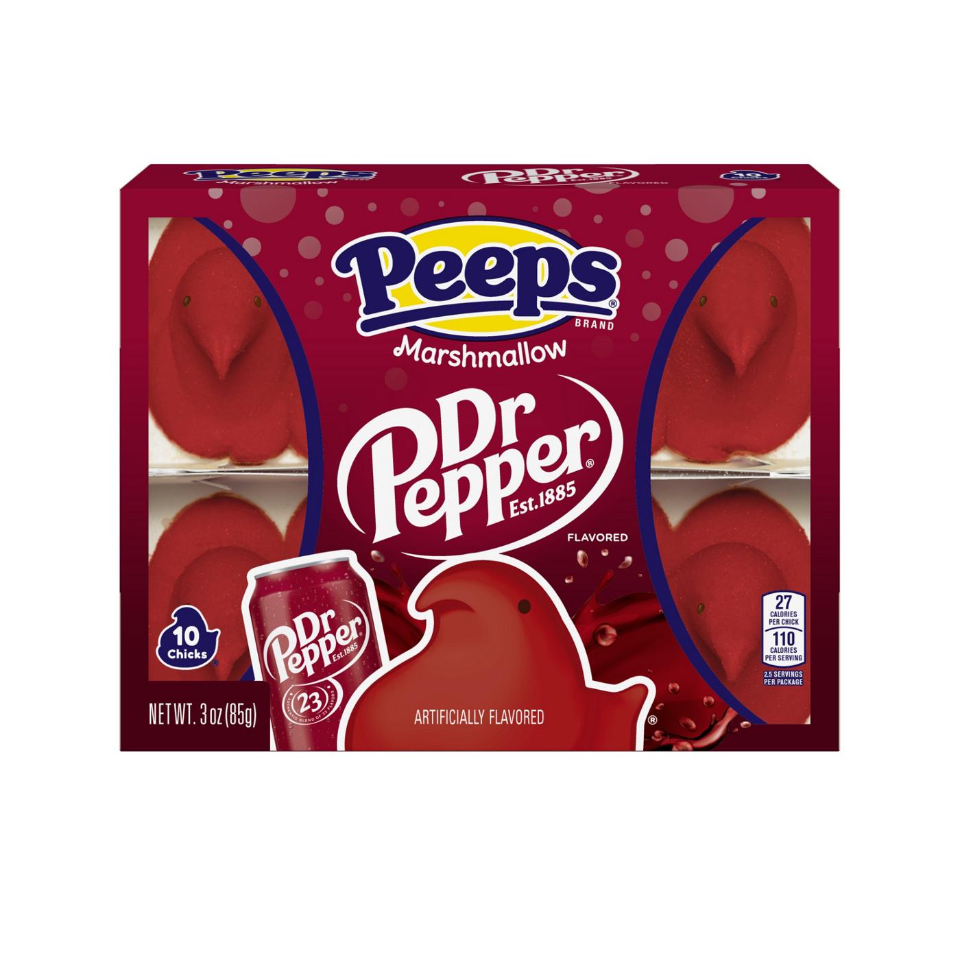 Peeps Dr. Pepper Flavor Easter Marshmallow Chicks; image 1 of 2