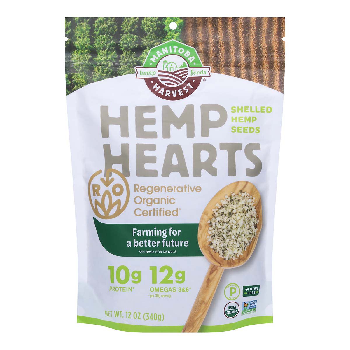 Manitoba Harvest Regenerative Organic Certified Hemp Hearts - Shop Diet ...