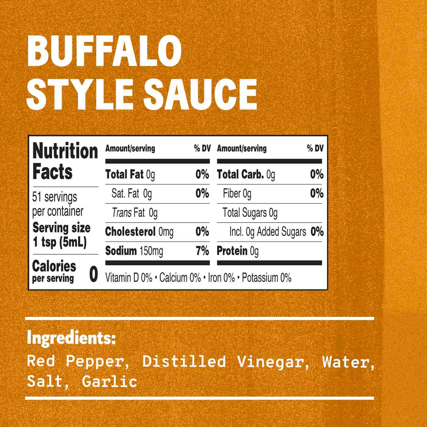 Tabasco Buffalo Style Sauce; image 5 of 8