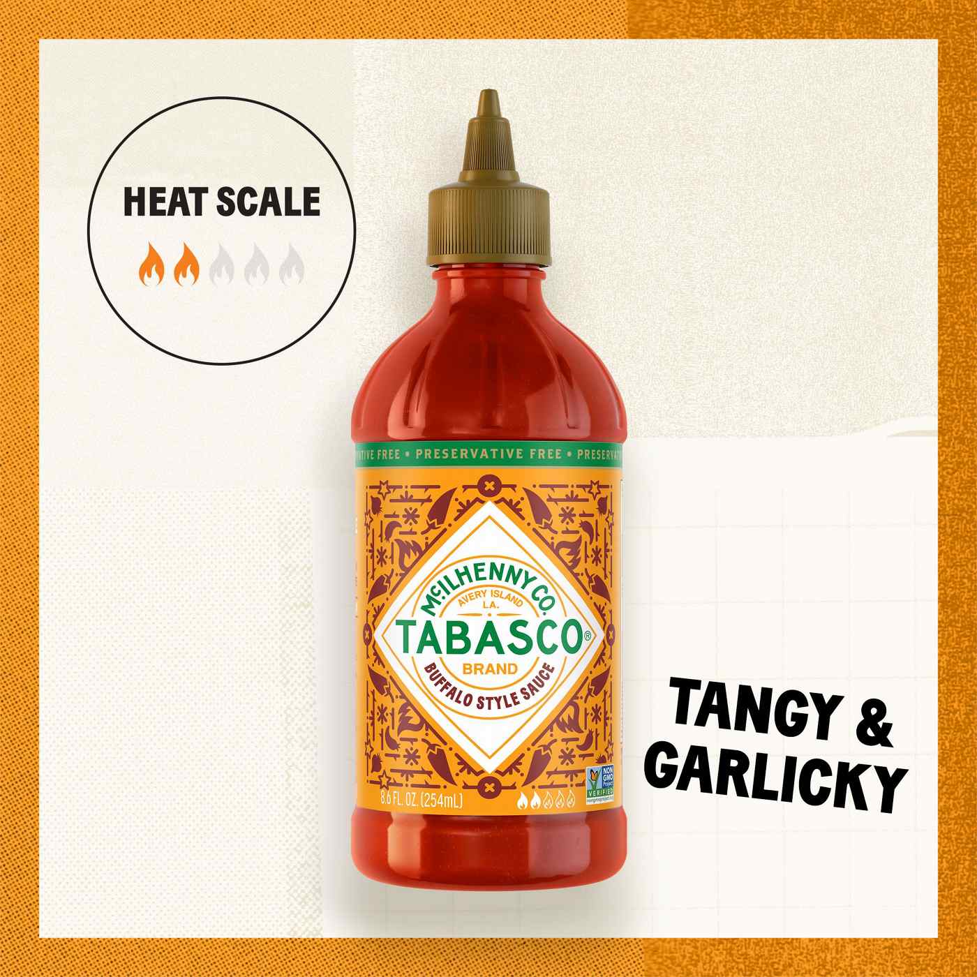 Tabasco Buffalo Style Sauce; image 7 of 8