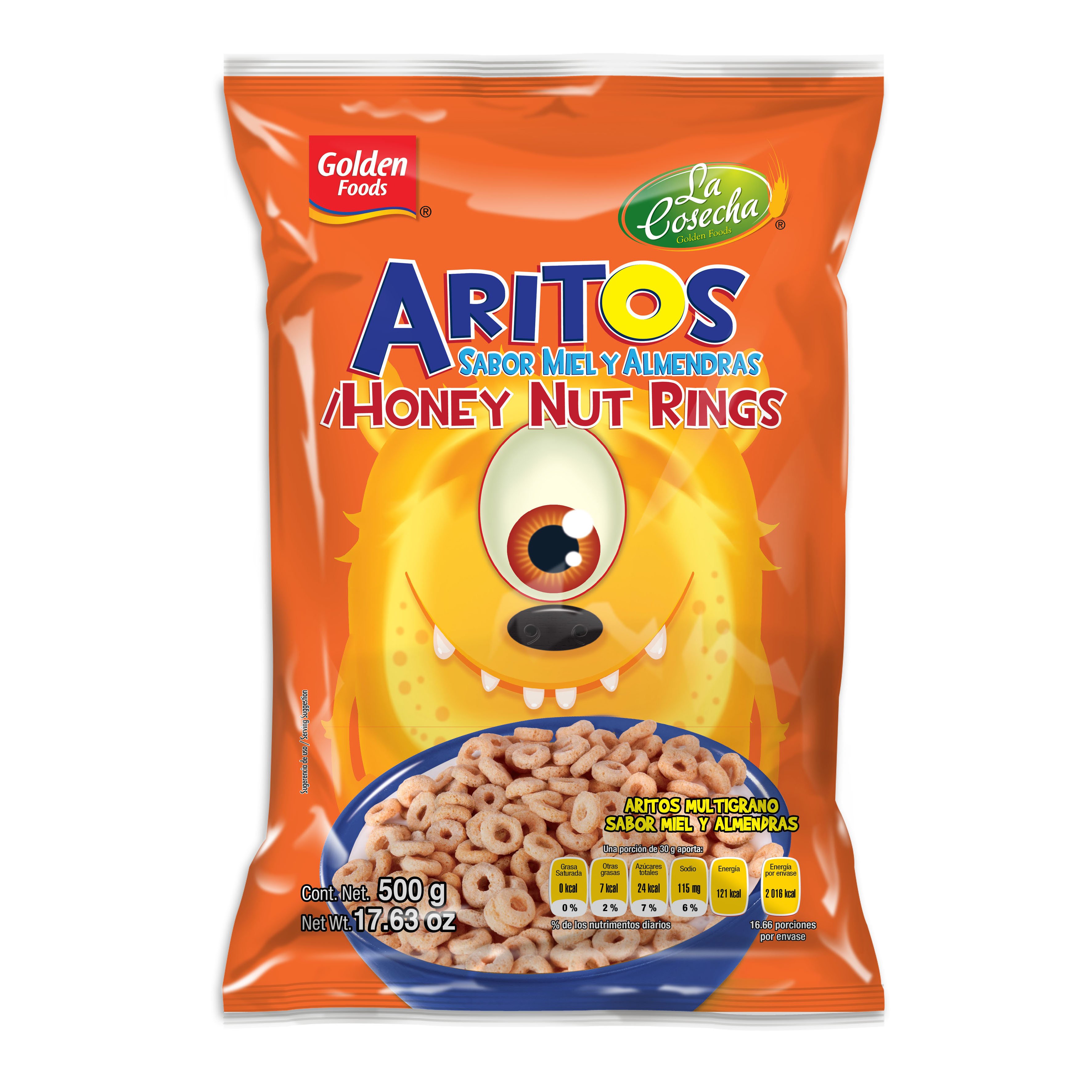 Golden Foods Honey Nut Rings Cereal - Shop Cereal at H-E-B