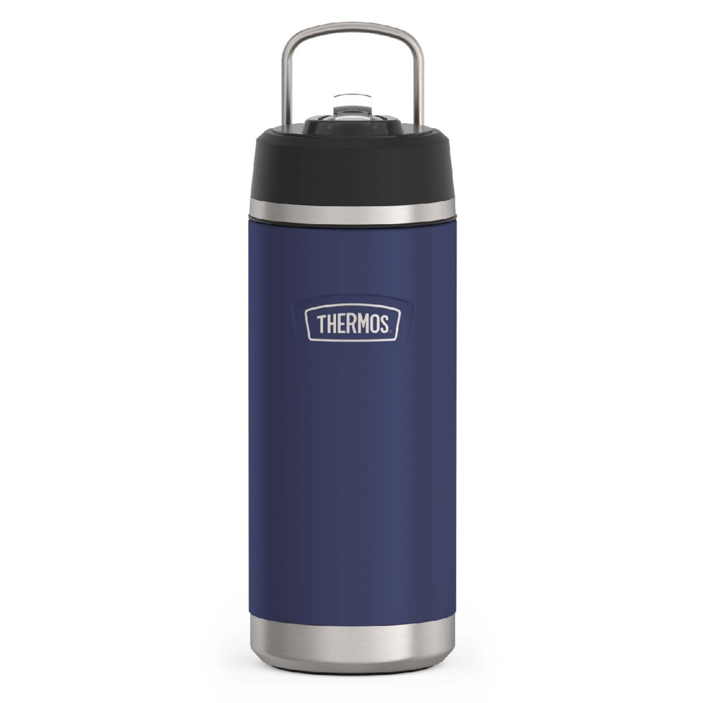 Thermos Icon Kids Water Bottle with Straw Lid - Navy; image 1 of 3