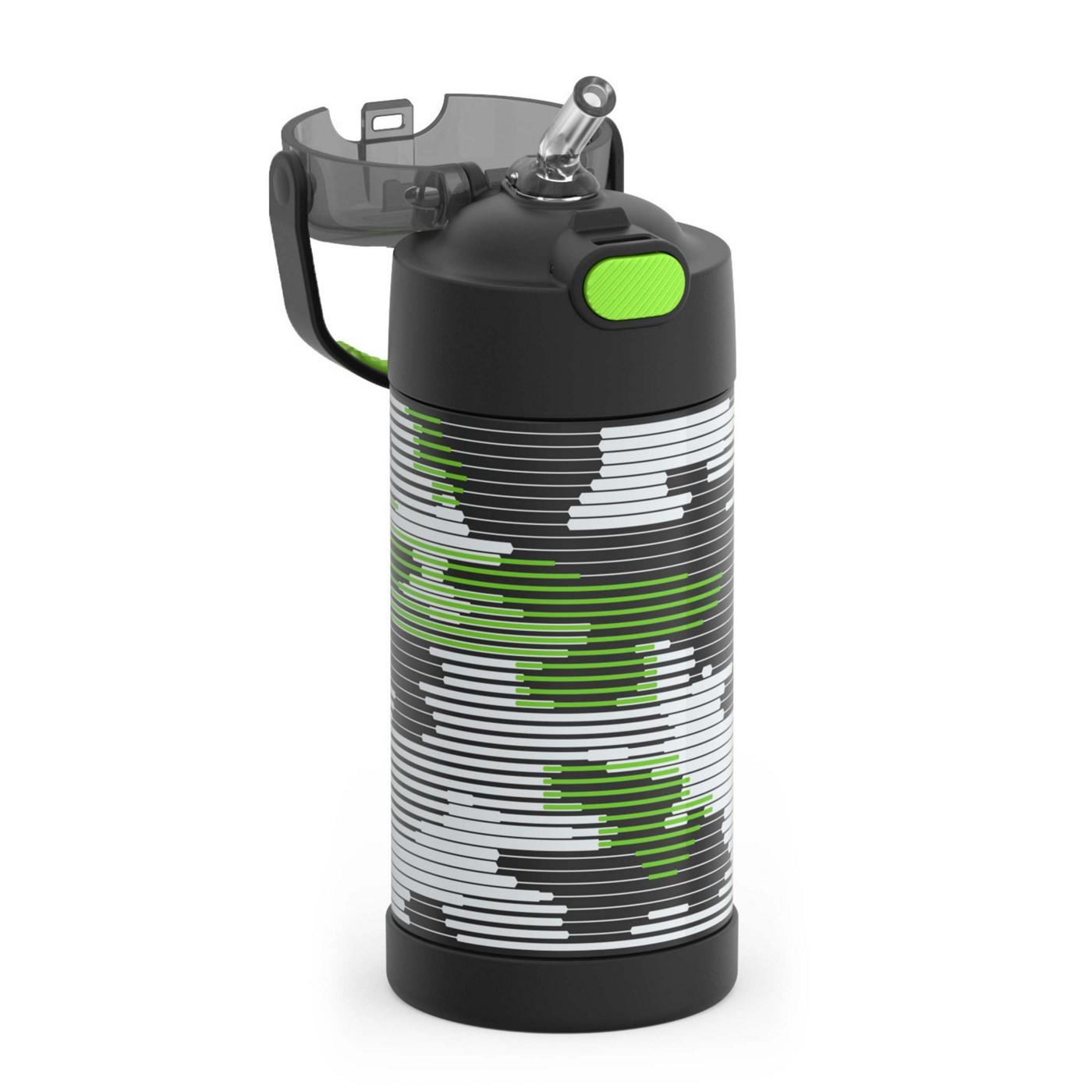 Thermos FUNtainer Kids Water Bottle - Green Camo; image 3 of 3