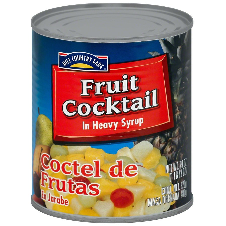 Hill Country Fare Fruit Cocktail in Heavy Syrup - Shop Mixed fruit at H-E-B