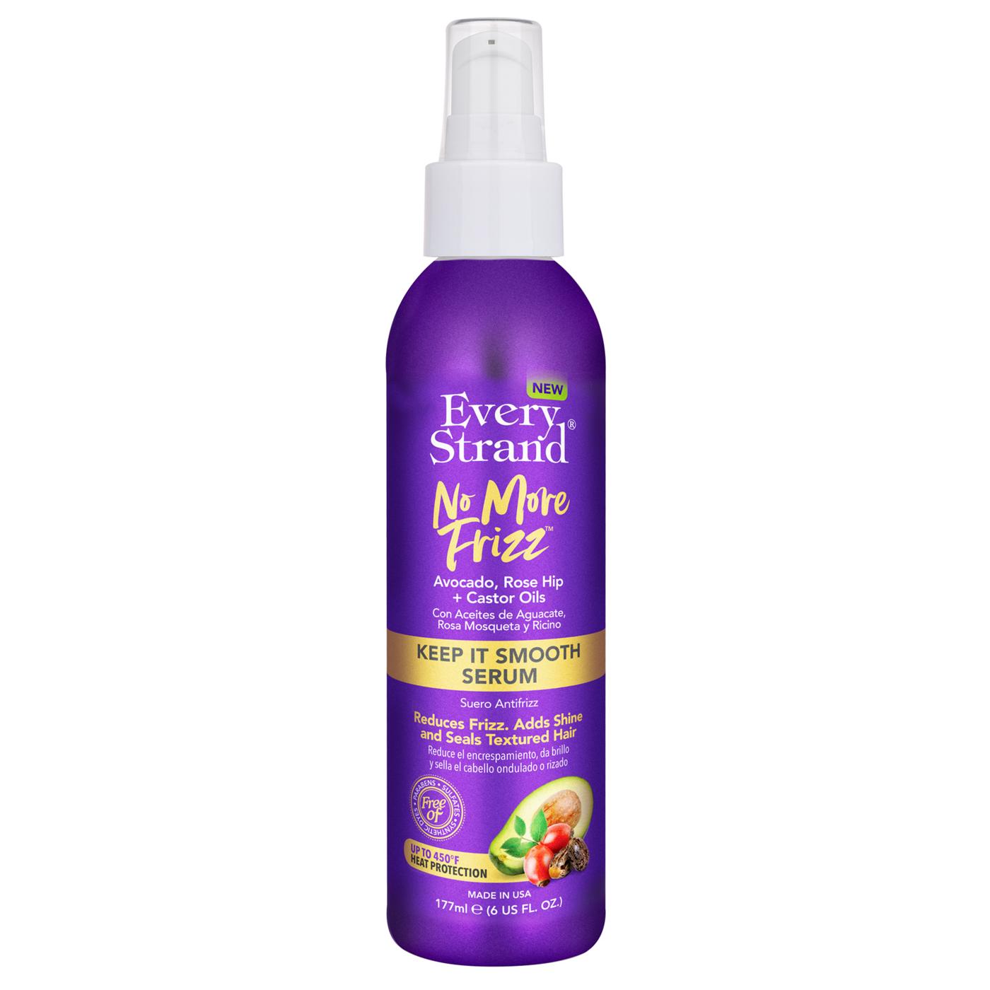 Every Strand No More Frizz Keep It Smooth Serum; image 1 of 4