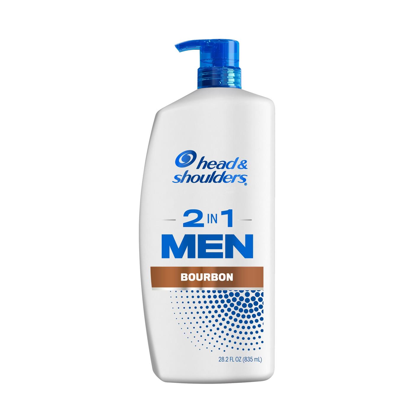 Head & Shoulders 2 In 1 Men's Shampoo + Conditioner - Bourbon Scent; image 1 of 9