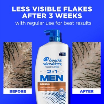 Head & Shoulders 2 In 1 Men's Shampoo + Conditioner - Bourbon Scent