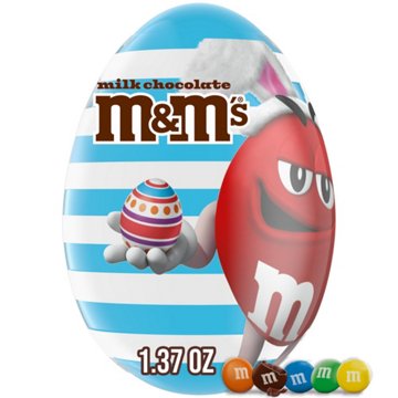 M&M'S Milk Chocolate Candy-Filled Easter Egg