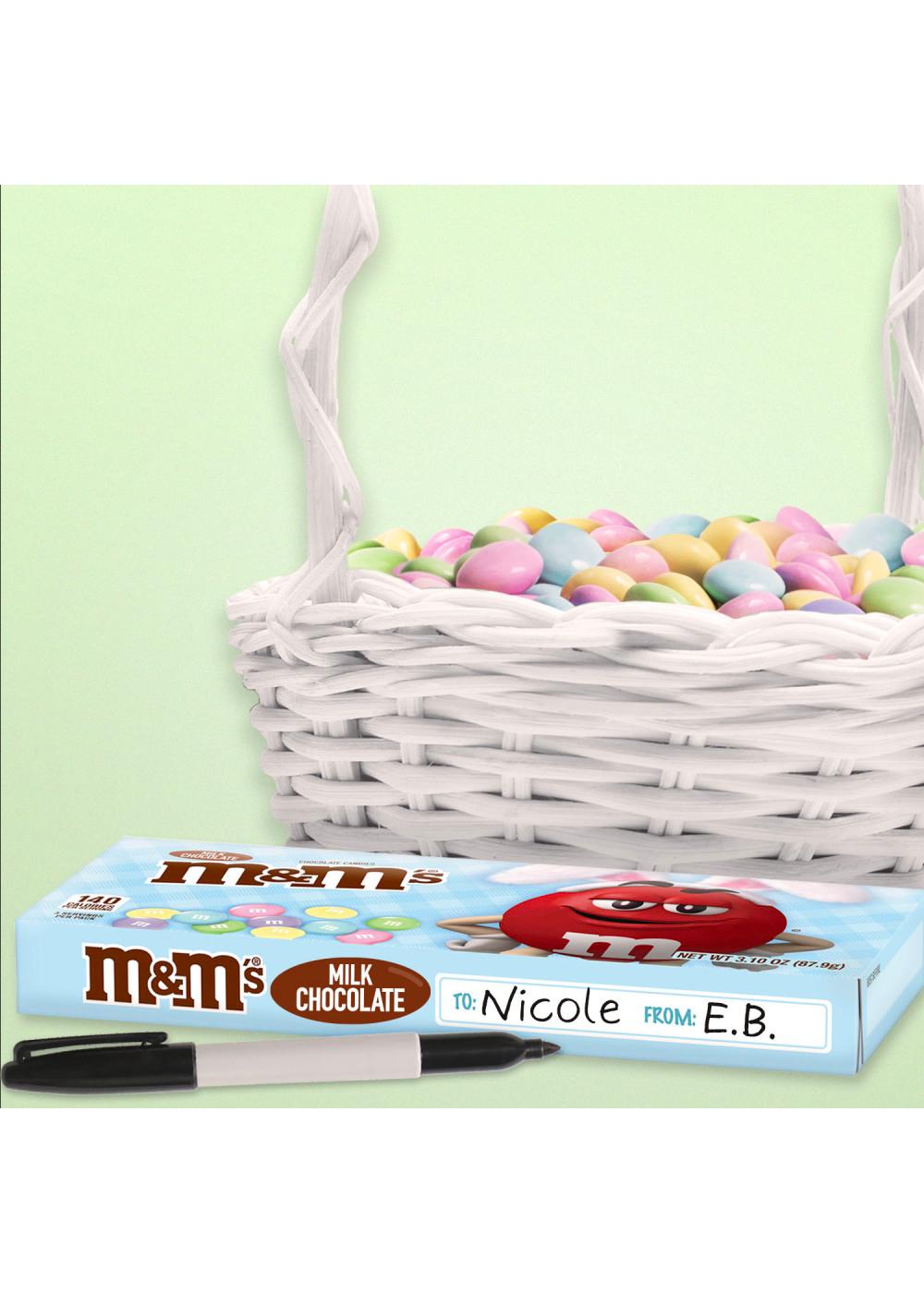 M&M'S Milk Chocolate Easter Candy Theater Box; image 7 of 7