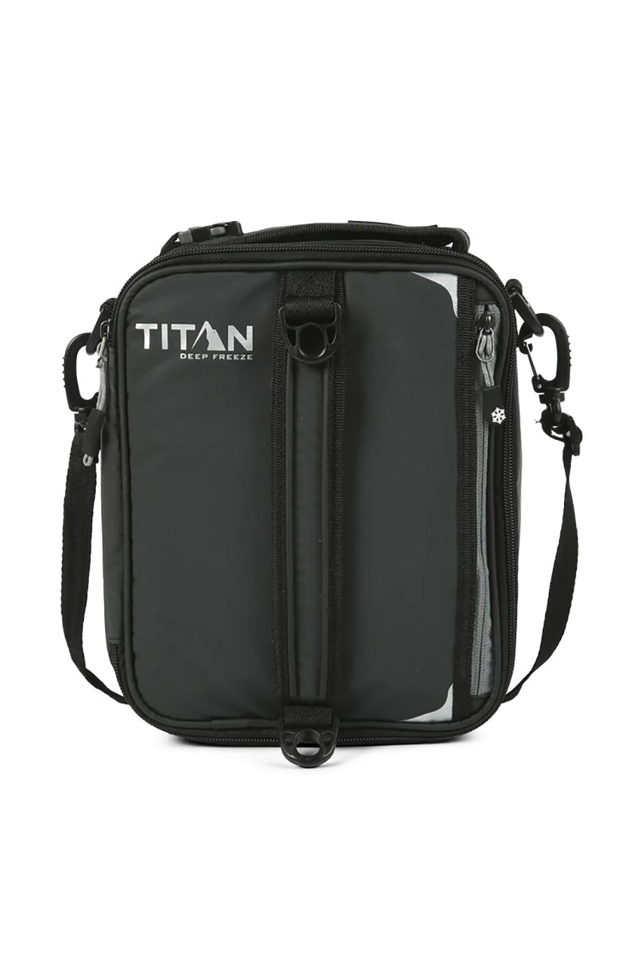 Arctic Zone Titan Expandable Lunch Bag - Black; image 1 of 3