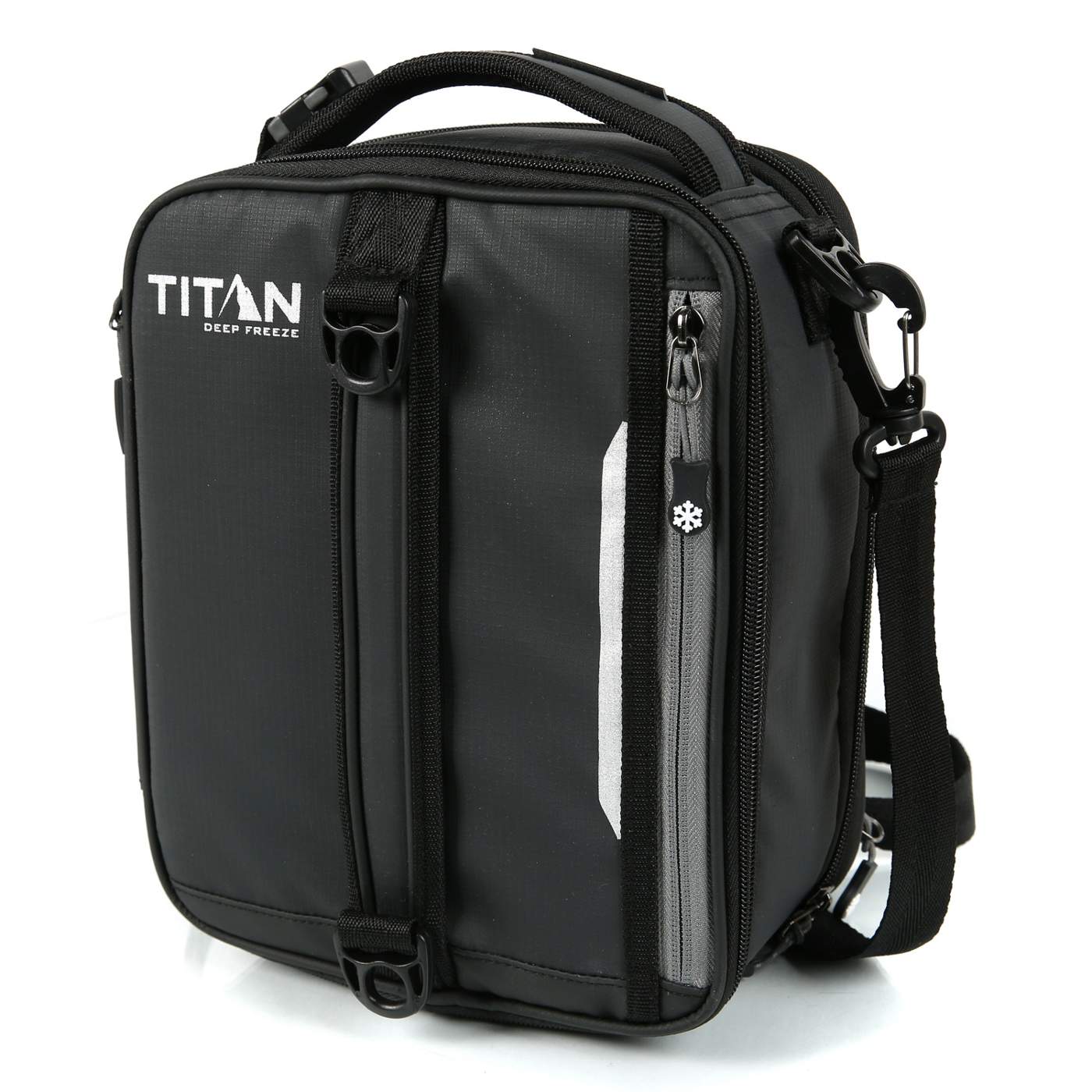 Arctic Zone Titan Expandable Lunch Bag - Black; image 3 of 3