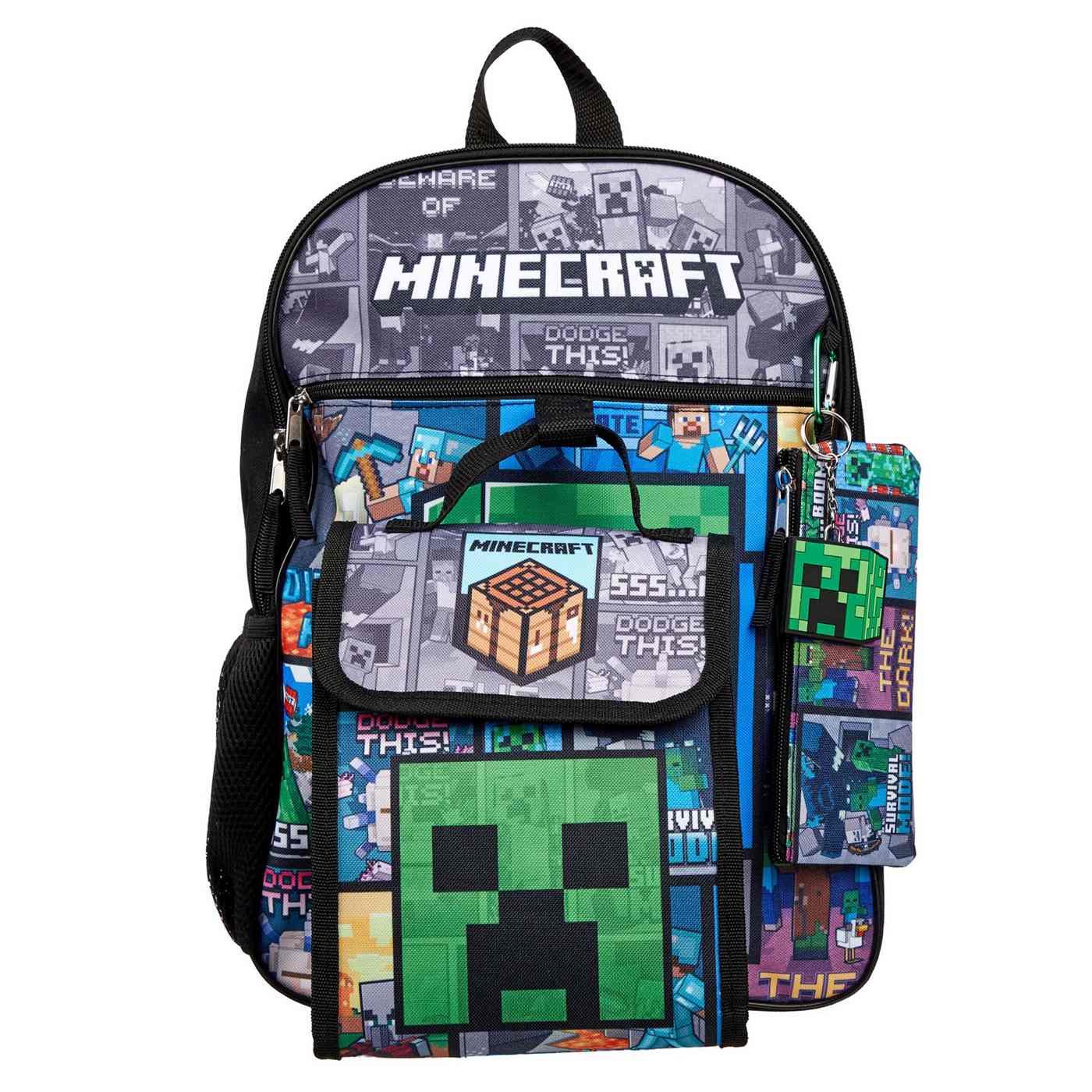 Minecraft Backpack Set; image 1 of 5