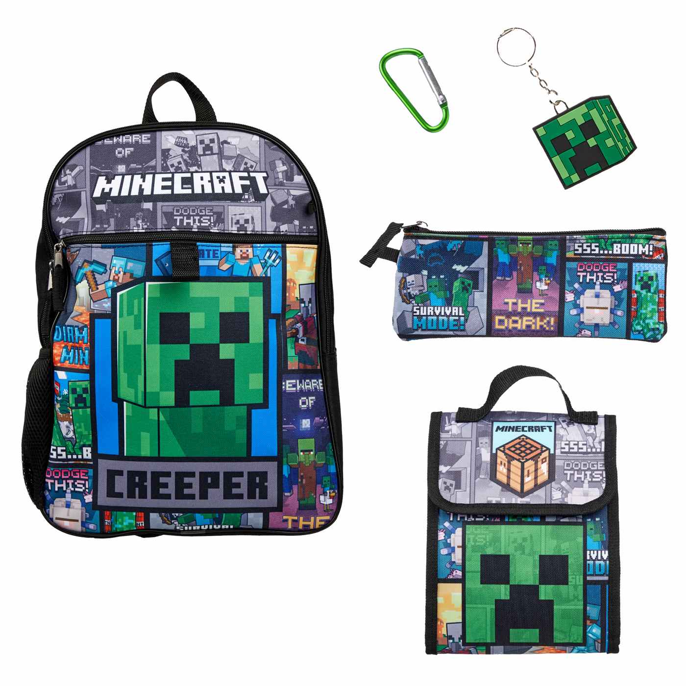 Minecraft Backpack Set; image 2 of 5