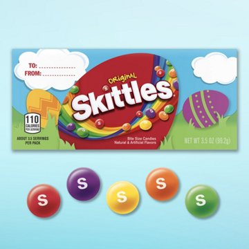 Skittles Original Chewy Easter Candy Theater Box