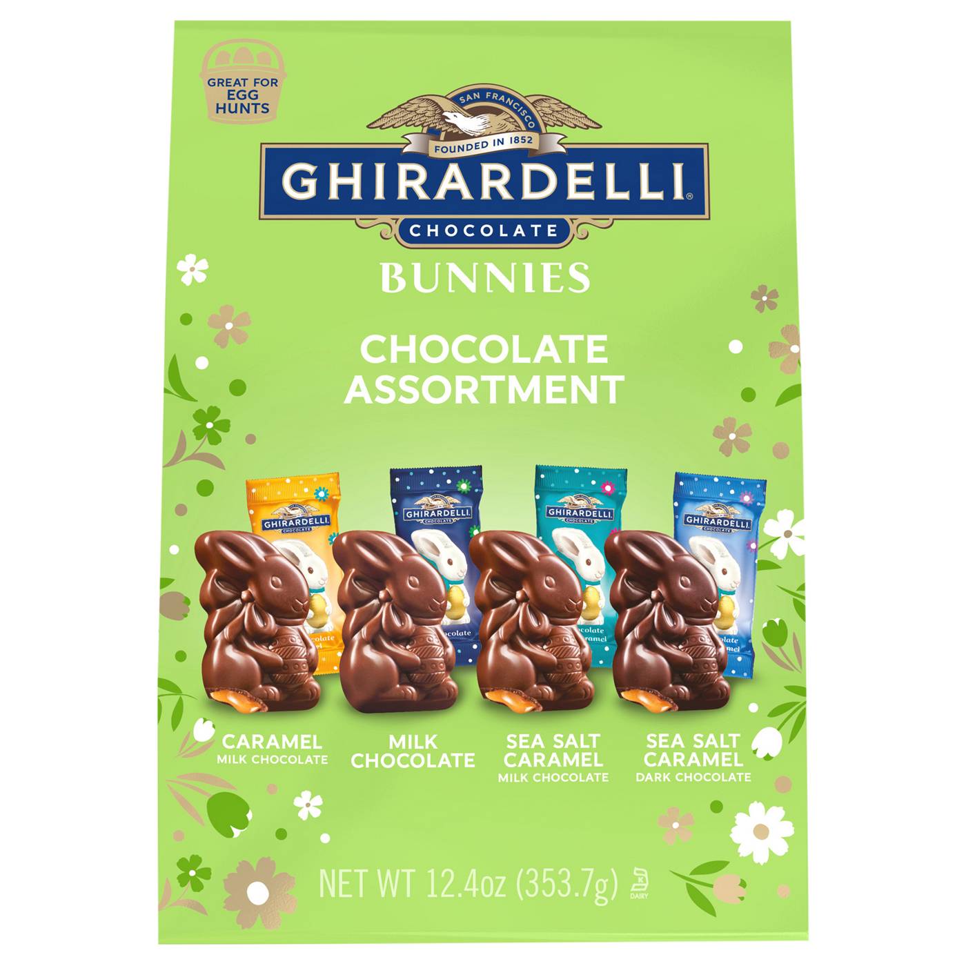 Ghirardelli Assorted Chocolate Bunnies Easter Candy Shop Candy at HEB