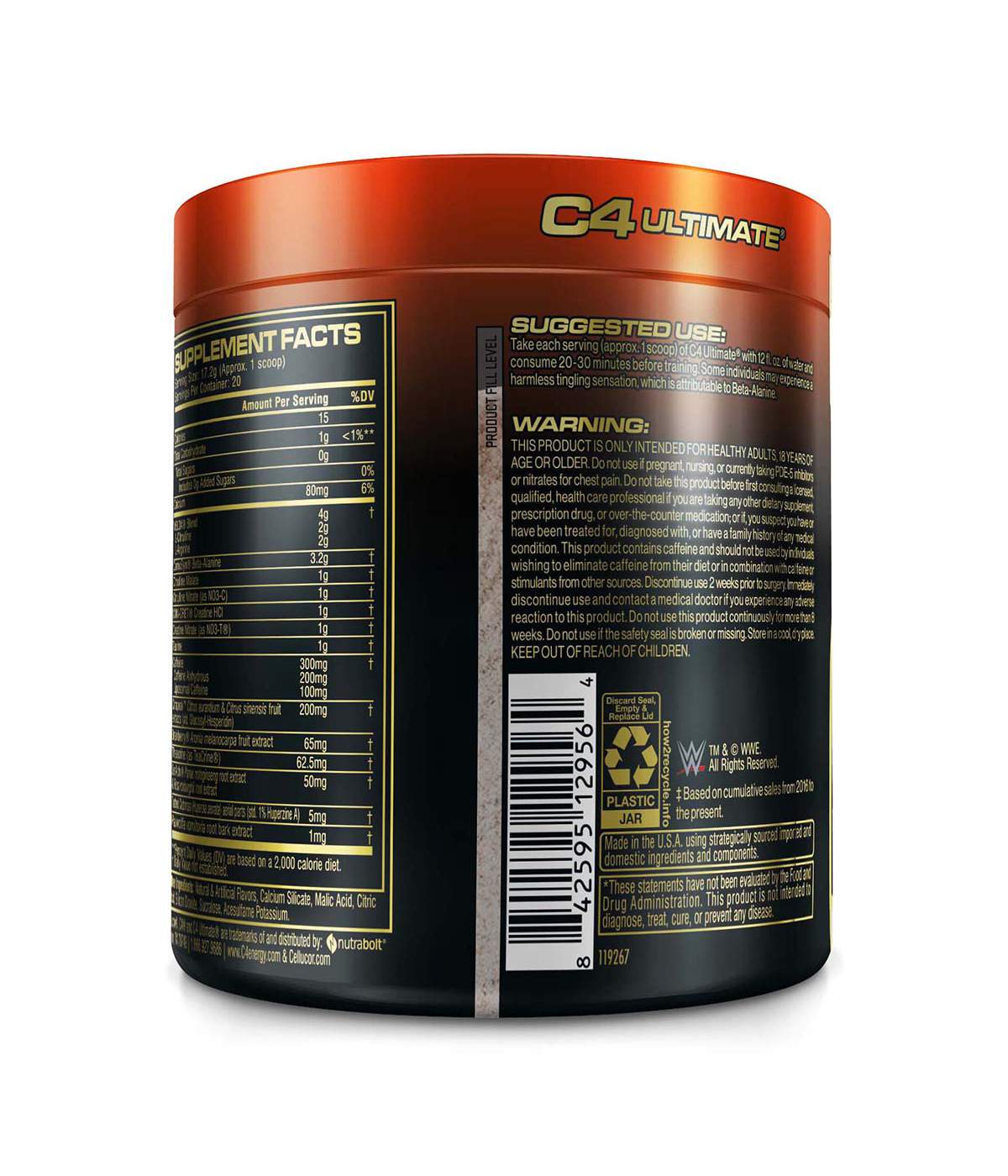 Cellucor C4 Ultimate Pre-Workout - Nectarine Guava Knockout; image 2 of 2