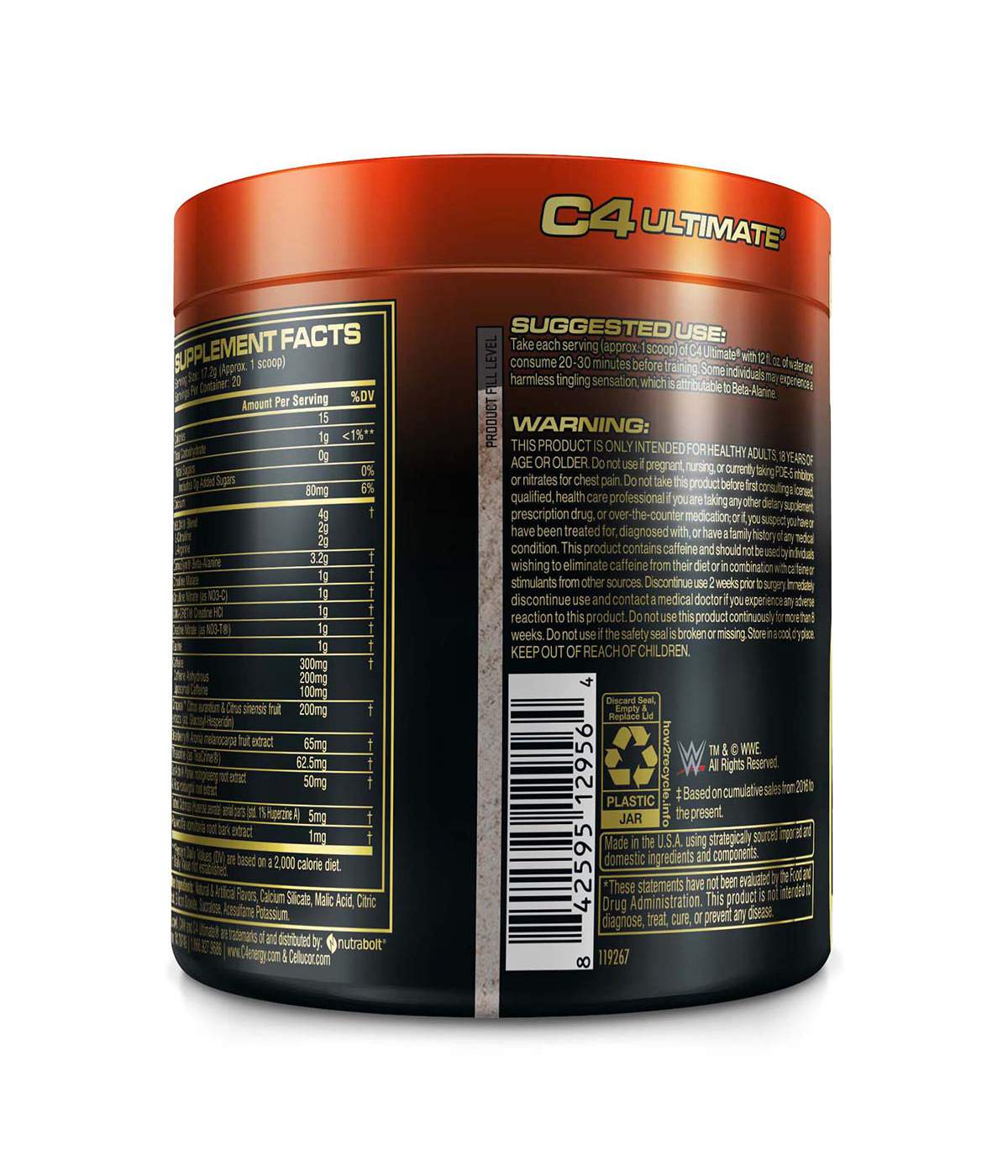 C4 Ultimate Pre-Workout - Nectarine Guava Knockout; image 2 of 2