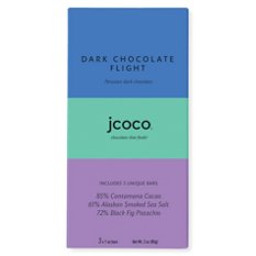 Jcoco Dark Chocolate Flight, 3 ct | Central Market - Really Into Food