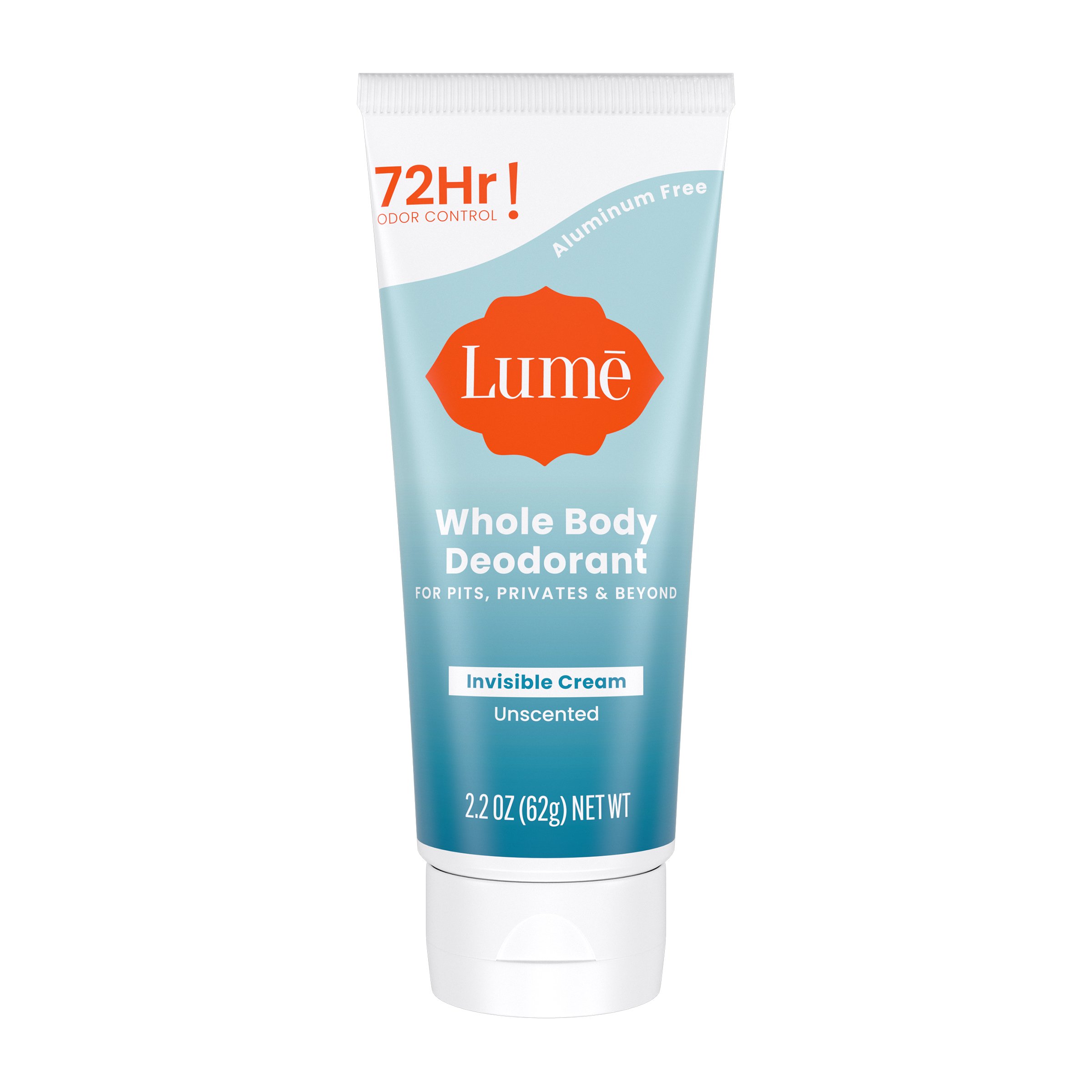 Lume Whole Body Cream Tube Deodorant - Unscented - Shop Deodorant ...