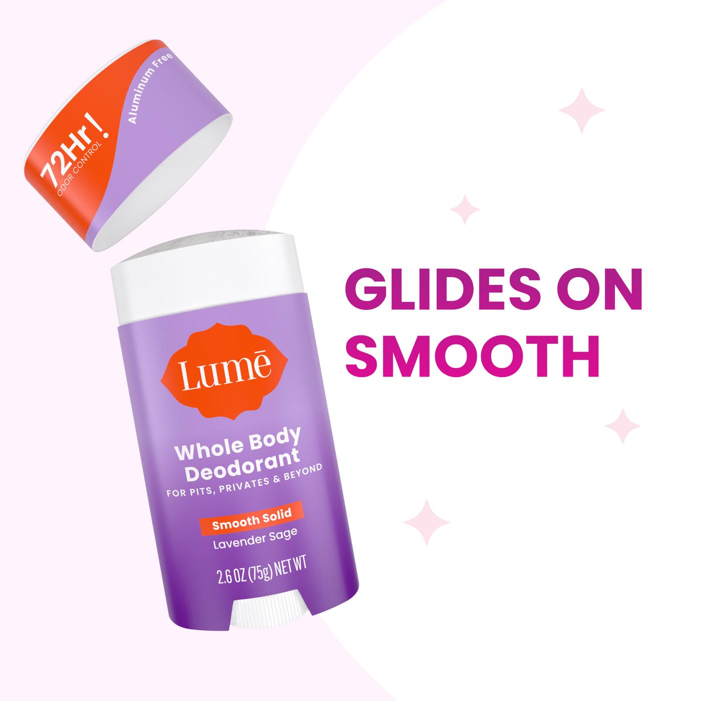 Lume whole body deodorant lavender sage scent shop deodorant