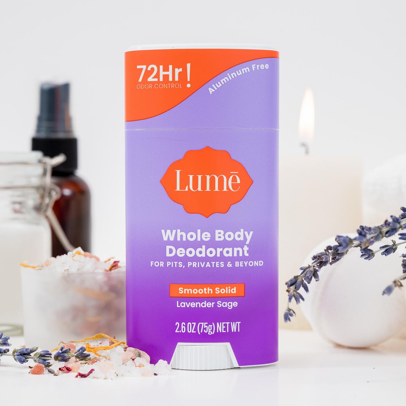 Lume Whole Body Deodorant - Lavender Sage Scent; image 12 of 12