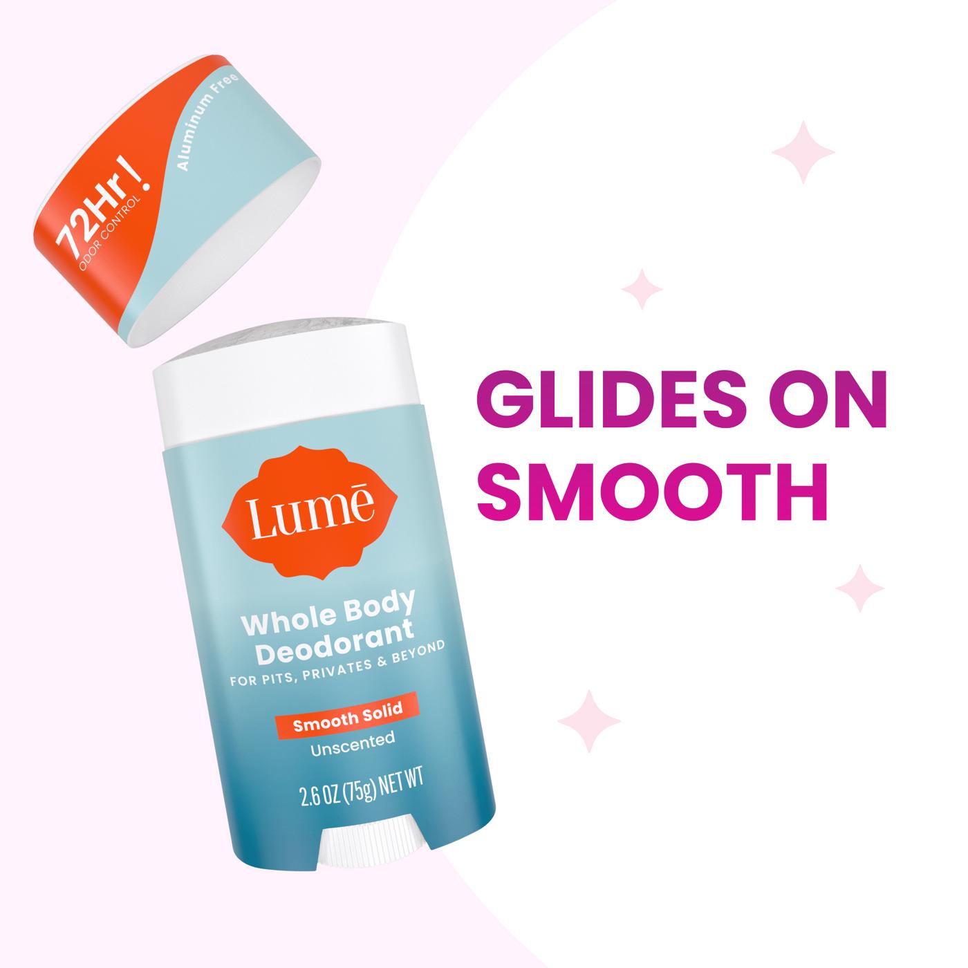 Lume Whole Body Deodorant - Unscented; image 3 of 11