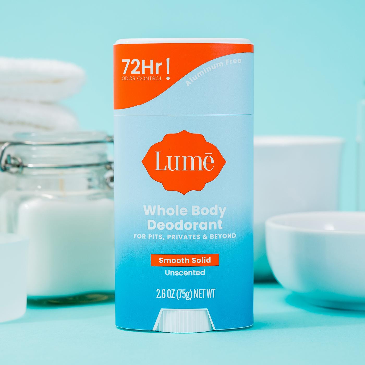 Lume Whole Body Deodorant - Unscented; image 3 of 3